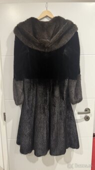 luxusný norkový kožuch - 3