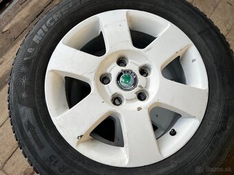 Škoda ALU 6x15, 5x112x57 ET 47, 195/65R15 91T Michelin - 3