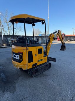 Predám minibager JCB 15C-1 | r. 2018 | 1300 mth - 3
