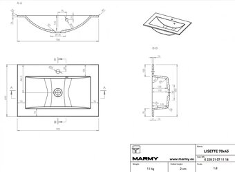 umávadlo 70x45 cm - 3