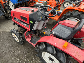 Malotraktor Mitsubishi MTX13 s rotavátorom - 3