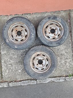 Disky 4x130 r13 s pneumatikami - 3