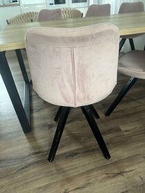 Stoličky ružové - 3