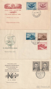 Československo príležitostné obálky a pečiatky - 3