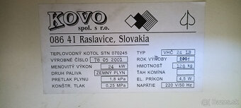 Liatinovy plynovy kotol - 3