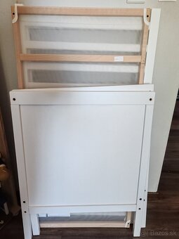 SUNDVIK Detská postieľka, biela, 60x120 cm - 3