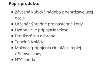 Zásobník na vodu Beretta Idra m60 - 3
