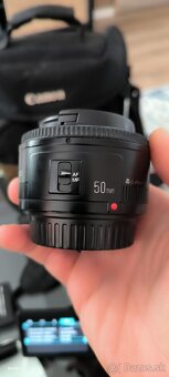 Canon 77D s príslušenstvom - 3