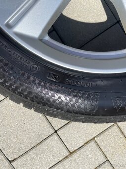 Zimné pneumatiky + disky na audi - 3