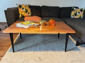 Konferenčný stolík HOVSLUND 60x110 prírodná - 3