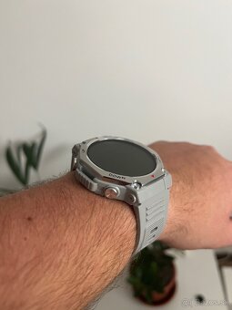 Strieborné smart hodinky s Amoled displejom - 3