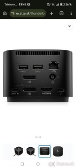 Dock HP Thunderbolt g4 120w - 3