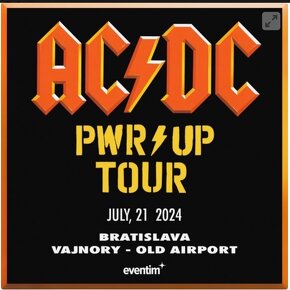 Listky Golden Circle ACDC Bratislava - 3