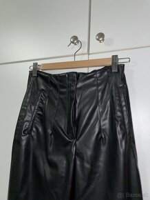Zara koženkové nohavice - 3