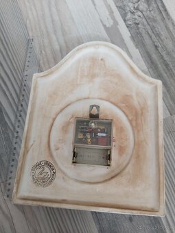 Porcelánové nástenné hodiny - 3