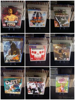 Playstation 1,2,3 hry, prislušenstvo - 3