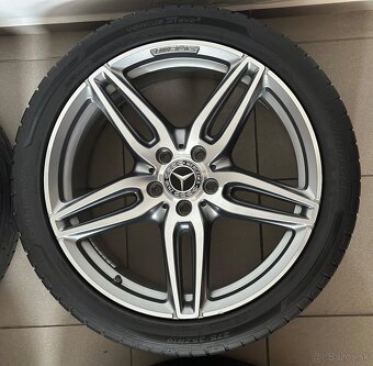 Originál elektróny ® Mercedes E AMG 5x112 r19 letné pneu - 3