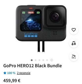 Gopro 12 black bunde Nová - 3
