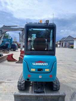 Minibager Sunward SWE20F prenajom -prívesný vozik - 3