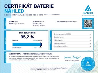 Škoda Enyaq 132kW ALU 21'' Ťažné 45tkm - záruka Autodraft - 3