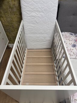 Detská postieľka Ikea s matracom - 3