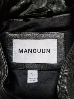 Pánská kožená bunda Manguun velikost S pravá kůže - 3