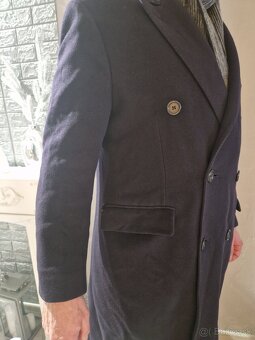 Pánský dlouhý kabát Berwin & Berwin - 100% Cashmere (L) - 3