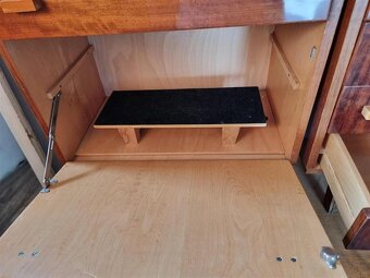 Nocne stoliky mezulanik, retro, opalove sklo - 3