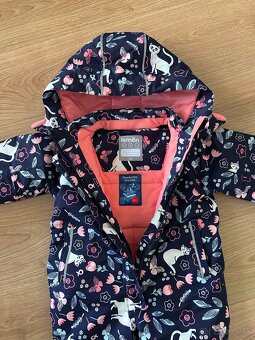 Dievčenská zimná kombinéza veľkosť 104 - 3