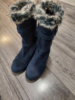 Dievčenské vysoké čižmy veľ.35 - 3