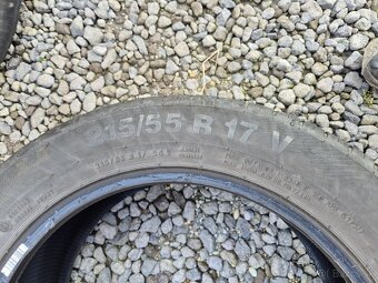 Letne continental 215/55r17 - 3
