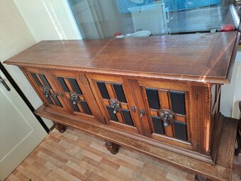 Starozitna vyrezavaná komoda - 3