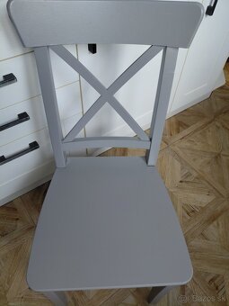 Masivne drevene stolicky Ikea - 3