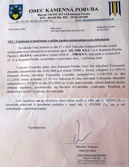 Na predaj pozemky v obci Kamenná Poruba, okr. Žilina - 3