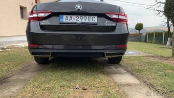Nerezove koncovky vyfukov - Skoda Superb 3 sedan combi - 3