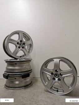 Original Skoda Octavia alu disky 5x100 R15 6x15 ET38 1222 - 3