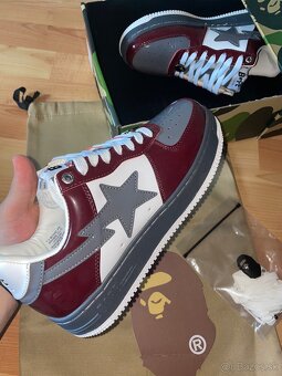 A Bathing Ape STA Patent Grey/Black - 3