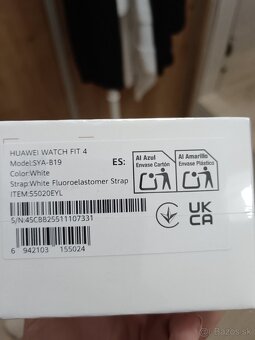 Huawei watch fit 4 biele - 3
