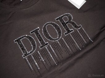 Christian Dior dámske čierne šaty - 3