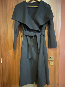 Dámsky dlhý kabát na prechodné obdobie - 3