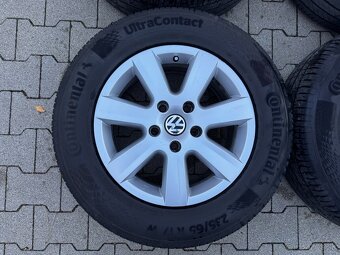 R17 5x130 Original Volkswagen Touareg 7.5J + 235/65 letné - 3