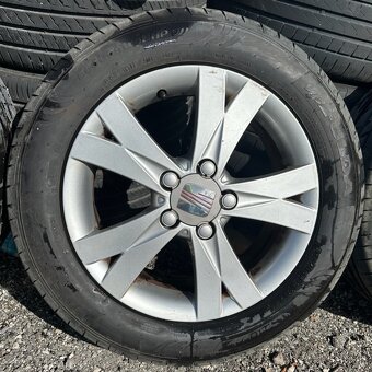 16ky 5 x 112, 6,5 mm letné pneu 215/55/16,VW,Audi,Škoda,Seat - 3