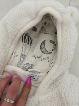 Overal zimný Lindex 68 s papuckami - 3