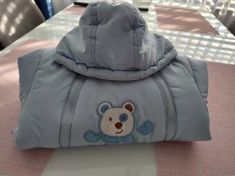 Modrý detský overal - 3