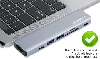 Predam USB-C Hub pre Macbook, podpora Thunderbold. - 3