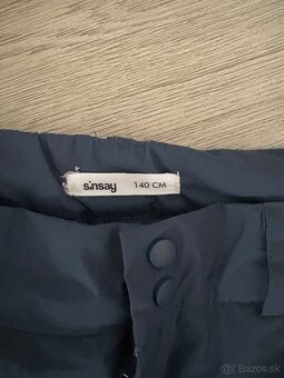 Zimne lyžiarske nohavice 140 - 3