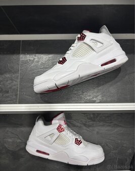 Nike Air Jordan 4 Metallic Red - 3