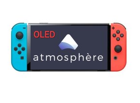 Nintendo Switch OLED White AMS Atmosphère/Hekate - 3