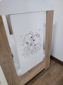 Detská postieľka s úložným priestorom - 3