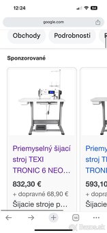 Texi tronic 6 Neo priemyselný rovnosteh šijací stroj - 3
